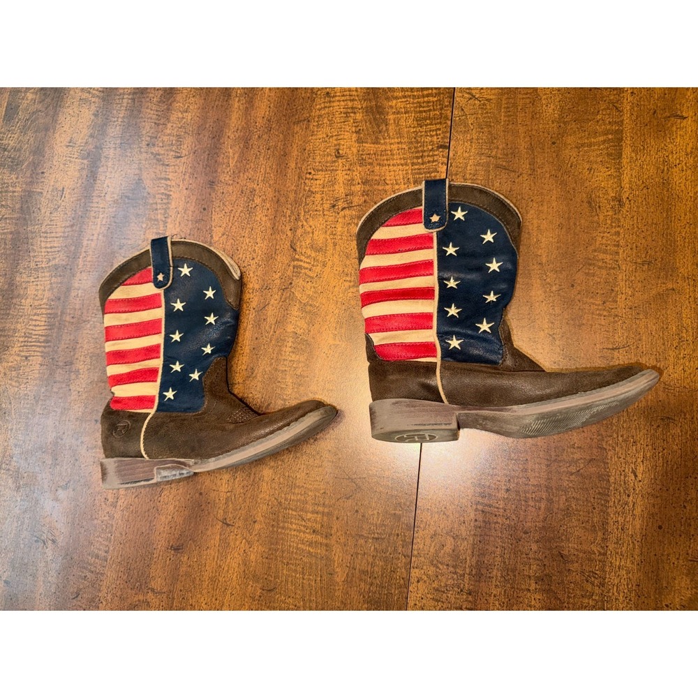 Roper Little Kids 13 American Flag Cowboy Boots